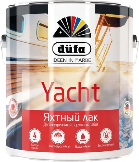 Dufa Retail Yacht лак яхтный (10 л) глянцевый