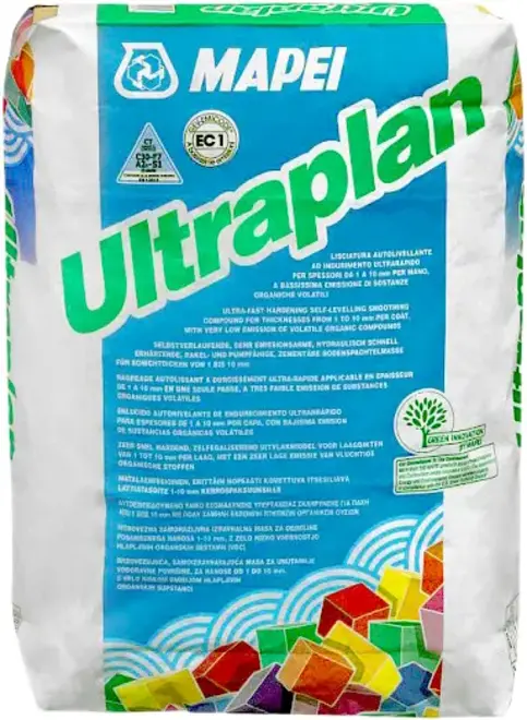 Mapei Ultraplan самовыравнивающийся состав для выравнивания перепадов (23 кг)