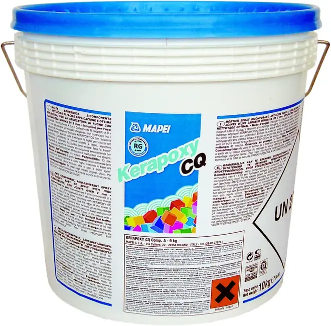 Mapei Kerapoxy CQ 2-комп эпоксидный заполнитель (10 кг) №113 цементно-серый