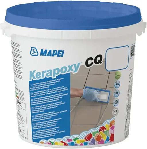 Mapei Kerapoxy CQ 2-комп эпоксидный заполнитель (3 кг) №114 антрацит