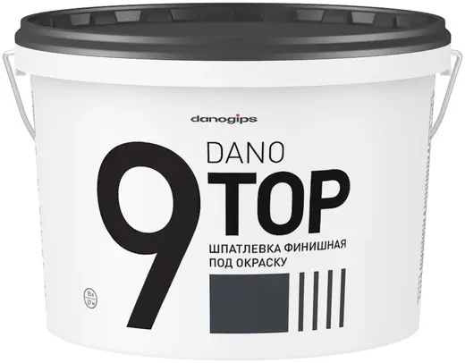 Danogips Dano Top 9 шпатлевка финишная под окраску (10 л)
