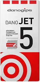 Danogips Dano Jet 5 шпатлевка полимерная для внутренней отделки (25 кг)