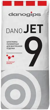 Danogips Dano Jet 9 шпатлевка полимерная для внутренней отделки (20 кг)