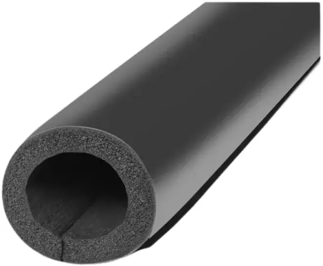 K-Flex Eco Black экологически чистая техническая теплоизоляция (трубка d60/32 мм 1 м) стеклоткань (IC Clad BK) черная