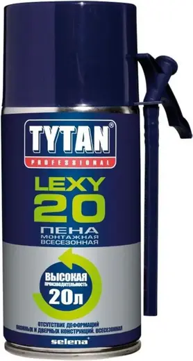 Титан Professional Lеxy 20 пена монтажная всесезонная (300 мл)