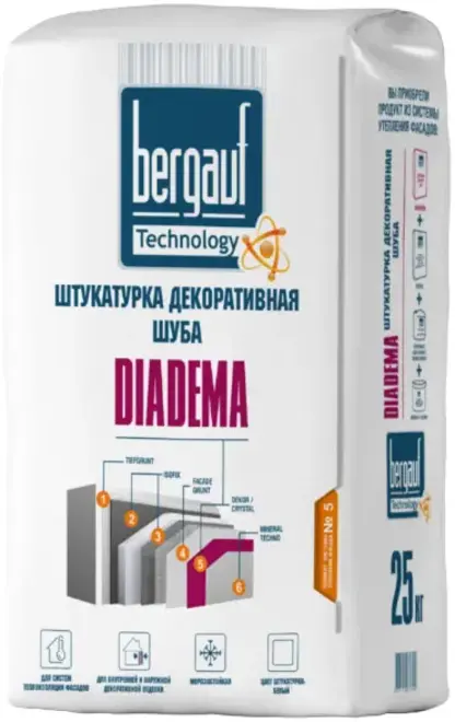 Bergauf Diadema штукатурка декоративная шуба (25 кг)