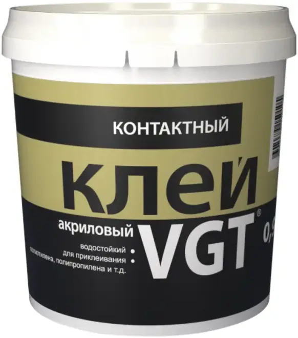 ВГТ клей акриловый контактный (900 г) бесцветный