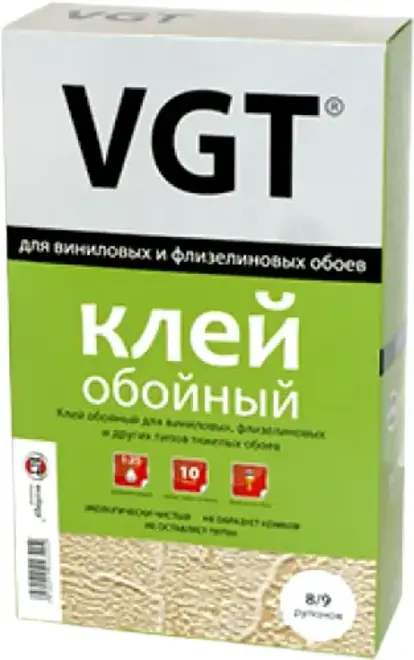 ВГТ клей обойный для виниловых и флизелиновых обоев (300 г)