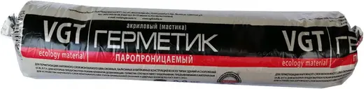 ВГТ герметик акриловый паропроницаемый (мастика 900 г)