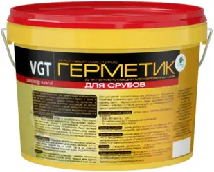 ВГТ герметик акриловый для срубов (мастика 15 кг) дуб