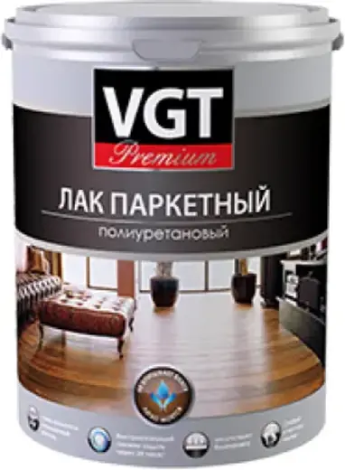 ВГТ Premium лак паркетный полиуретановый (9 кг) матовый
