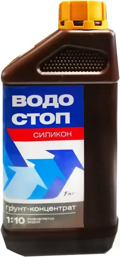 ВГТ Водостоп-Силикон Гидроизоляция грунт-концентрат (1 кг)