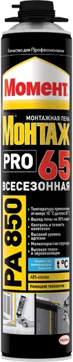 Момент Монтаж Pro 65 PA850 монтажная пена (850 мл)