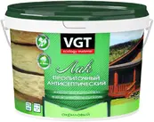 ВГТ лак акриловый пропиточный антисептический для дерева и камня (9 кг) дуб