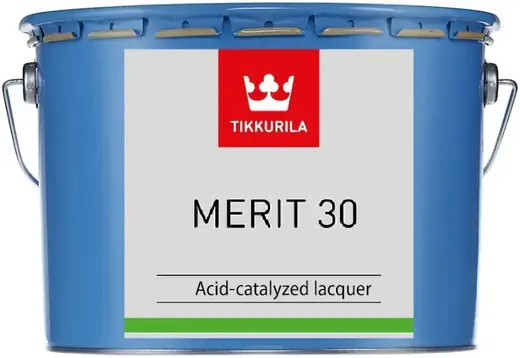 Тиккурила Merit 30 двухкомпонентный универсальный лак кислотного отверждения (3 л)
