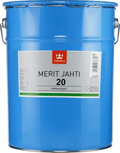 Тиккурила Merit Jahti 20 уретано-алкидный лак для деревянных поверхностей (20 л)