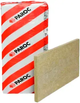 Paroc WAS 120 негорючая теплоизоляционная плита из каменной ваты (0.6*1.2 м/70 мм)