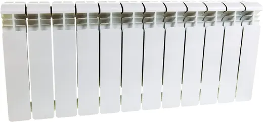 Рифар Alum Ventil радиатор с нижним подключением 350 (1120*415 мм) 14 секций нижнее правое
