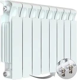 Рифар Monolit Ventil радиатор с нижним подключением 500 VR 8 секций