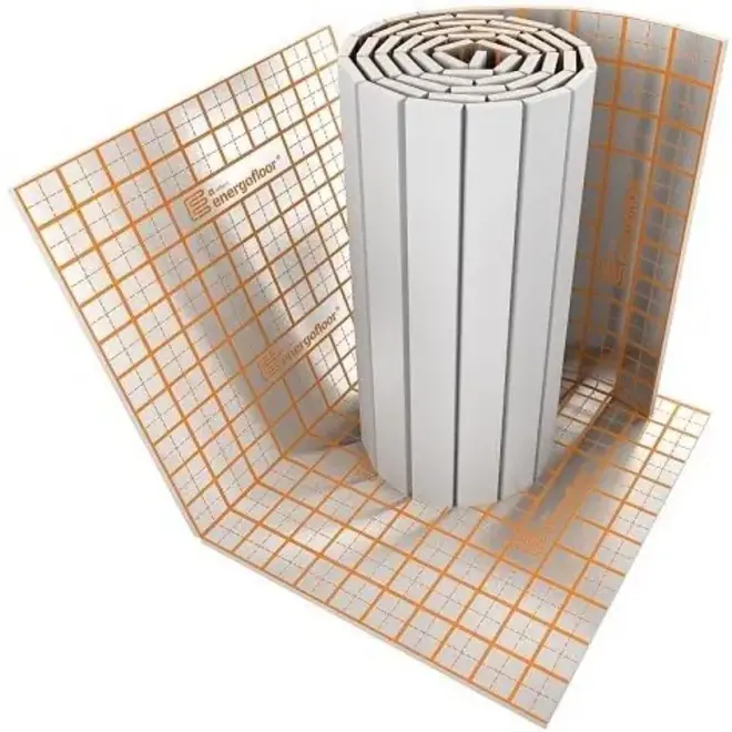 Энергофлекс Energofloor Tacker AL мат из пенополистирола покрытый полипропиленовой тканью (1*3.2 м)