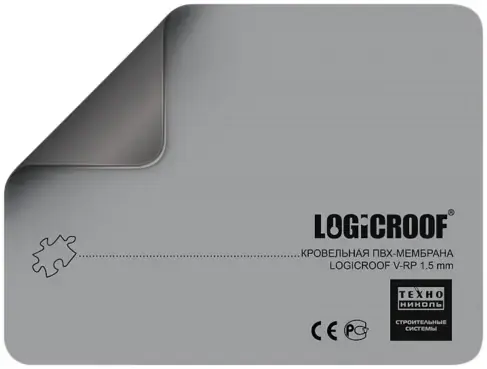 Технониколь Premium Logicroof V-SR неармированная ПВХ-мембрана (1*10 м)