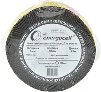 Энергофлекс Energocell HT лента самоклеящаяся (50*15 м/3 мм) черная
