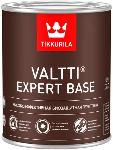 Тиккурила Valtti Expert Base высокоэффективная биозащитная грунтовка (900 мл)