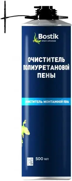 Bostik очиститель полиуретановой (ПУ) монтажной пены (500 мл)