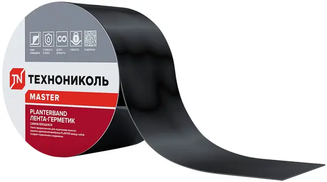 Технониколь Planterband самоклеящаяся герметизирующая лента (0,1*10 м)