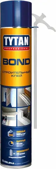 Титан Professional Bond клей строительный многоцелевой полиуретановый (750 мл) профессиональный (Россия)