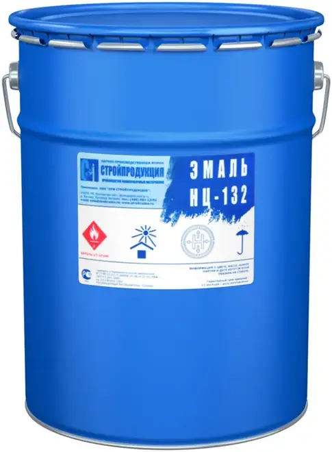 Стройпродукция НЦ-132 эмаль (60 кг) фисташковая