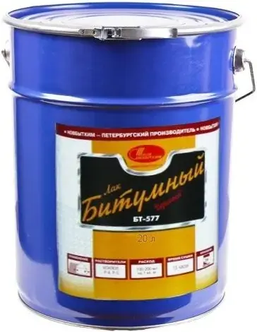 Новбытхим БТ-577 лак битумный (20 кг)