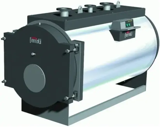 Ферроли Prextherm RSW водогрейный газовый стальной жаротрубный котел 350 (228-350 кВт)