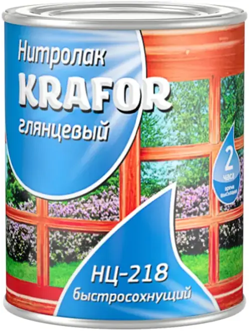 Крафор НЦ-218 нитролак быстросохнущий (1.7 кг) глянцевый
