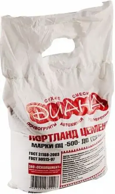 Диана М-500 портландцемент (5 кг)