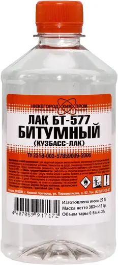 Нижегородхимпром БТ-577 лак битумный (5 л)