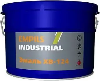 Эмпилс Industrial ХВ-124 эмаль (45 кг) белая
