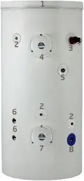 Бакси Premier Plus внешний накопительный бойлер из нерж-ки 500