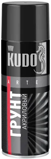 Kudo Arte грунт акриловый универсальный для черных и цветных металлов (520 мл) черный