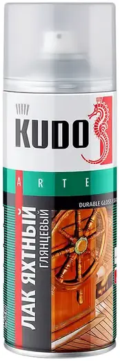 Kudo Arte Durable Gloss Coating лак яхтный глянцевый универсальный (520 мл) глянцевый