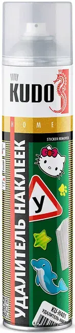 Kudo Home Sticker Remover удалитель наклеек и следов клея (400 мл)