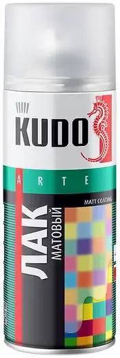 Kudo Arte Matt Coating лак матовый акриловый универсальный (520 мл)
