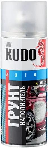 Kudo Auto 1K Filler грунт наполнитель акриловый (520 мл) черный