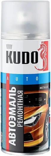 Kudo Auto Metallic автоэмаль ремонтная автомобильная металлик (520 мл) золотая нива №245