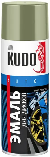 Kudo Auto Wheel Protective Coating эмаль для дисков (520 мл) болотная RAL 5204