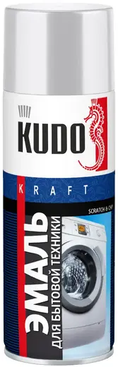 Kudo Kraft Scratch & Chip эмаль для бытовой техники (520 мл) белая