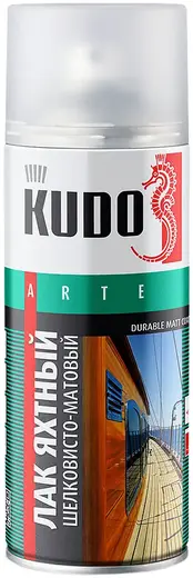 Kudo Arte Durable Matt Coating лак яхтный шелковисто-матовый универсальный (520 мл)