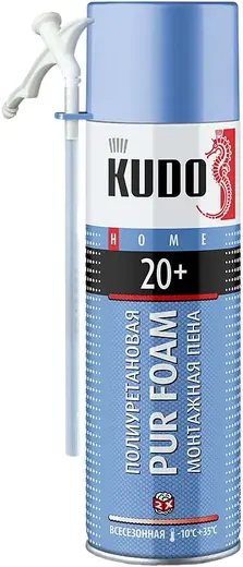 Kudo Home Pur Foam 20+ бытовая всесезонная монтажная пена (650 мл)