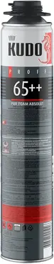 Kudo Proff Pur Foam Absolut 65++ Arktika Nord профессиональная зимняя монтажная пена (1 л)