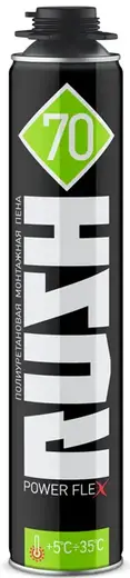 Rush Power Flex 70 полиуретановая профессиональная монтажная пена (1 л) зимняя